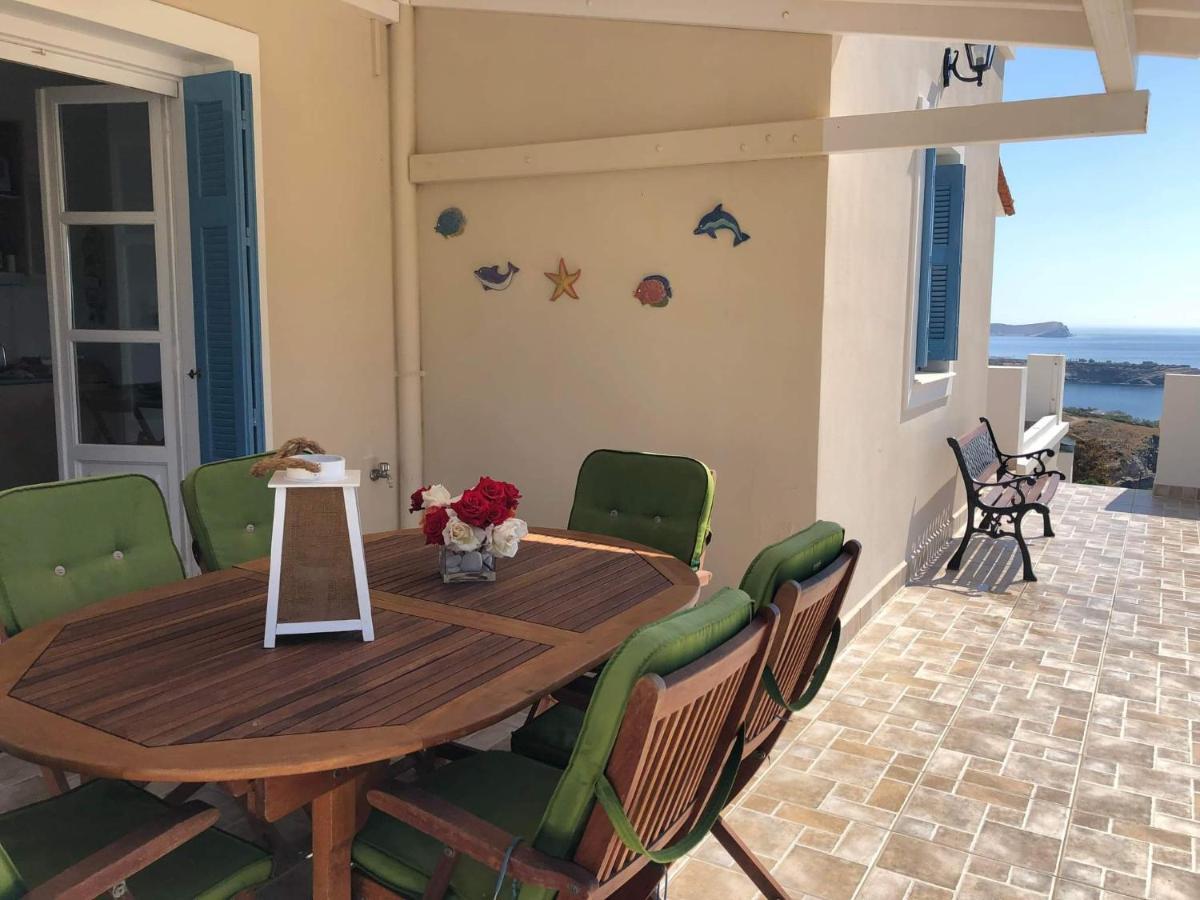 Bay View House Villa Mégas Yialós-Nítes Exterior foto
